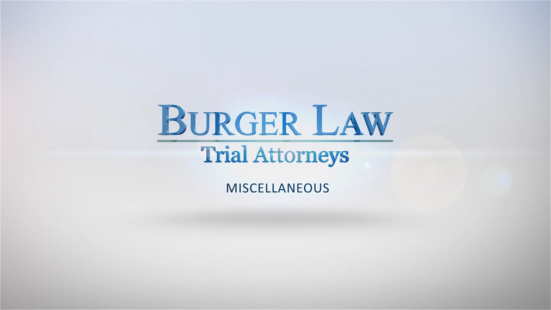 Personal Injury Accident Tips | Personal Injury Attorney in St Louis, MO - BurgerLaw.com