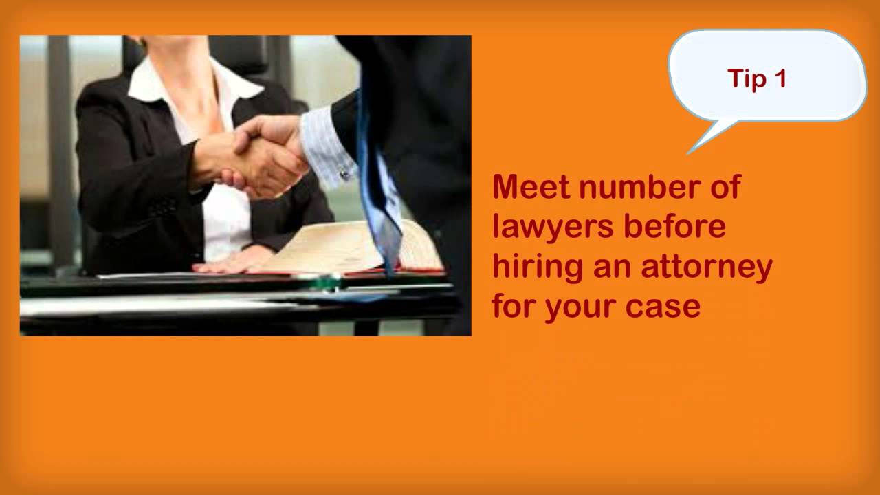 Tips On Hiring personal Injury Lawyers